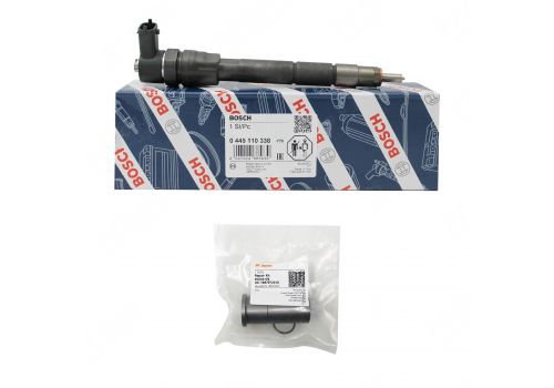 Vauxhall Vivaro 2.0 CDTI 2006-2014 New Bosch Diesel Injector + sleeve & securing ring 0445110338KIT