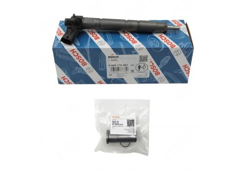 Renault Trafic 2.0 DCI 2006-2014 New Bosch Diesel Injector + sleeve & securing ring 0445115007KIT