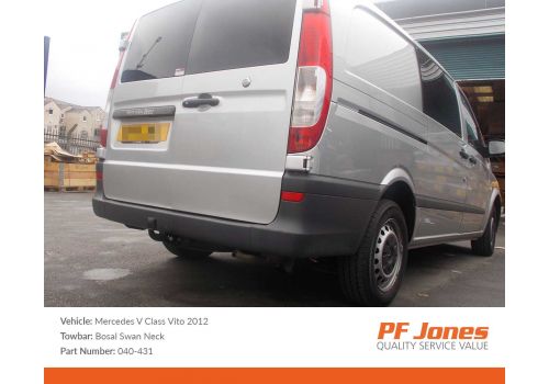Mercedes Vito/Viano W639 2003-2014 Oris Swan Neck Towbar