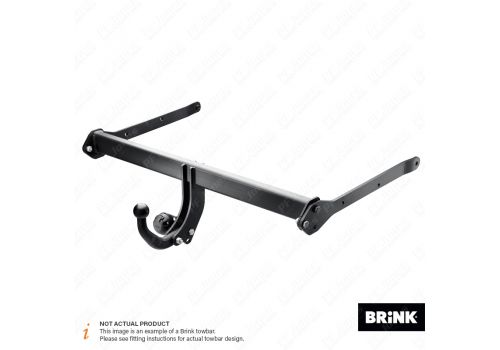 Brink Swan Neck Tow Bar