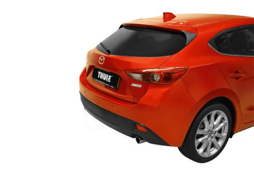Mazda 3 Hatchback 2014 on Thule Detachable Towbar