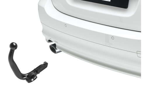Toyota Auris Estate 2013 on Thule Detachable Towbar