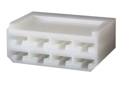 6.30mm Multiple Connector Female Receptacle Housing - 8 Way 0-011-17