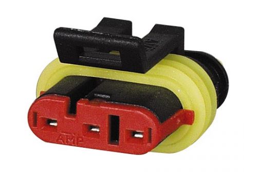 Superseal 1.50mm Female Receptacle Housing - 3 Way 0-011-63