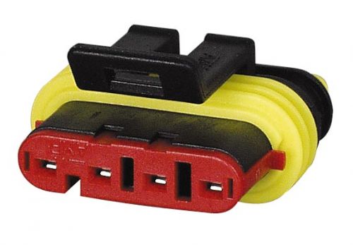 Superseal 1.50mm Female Receptacle Housing - 4 Way 0-011-64