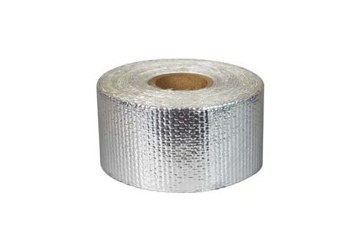 Heat-Reflective Aluminium/Fibreglass Adhesive Tape - 37mm x 4.5m 0-557-38