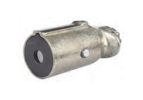 24V Single Pin Heavy Duty Metal Clang Socket, 0-477-39