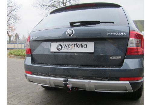 Skoda Octavia Scout 2013 Onwards Westfalia Detachable Towbar