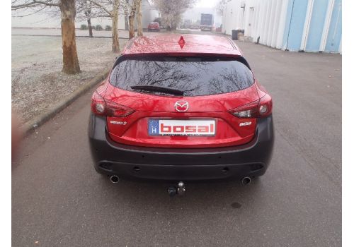Mazda 3 Hatchback 07/2013 Onwards Oris Swan Neck Towbar
