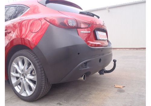Mazda 3 Hatchback towbar Oris Detachable 2013 on