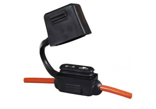 Blade Fuse Holder with Flying Leads and Cover- Maximum 30A Continuous 5-376-90
