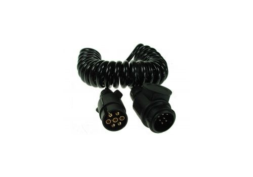 CONNECTING LEAD CURLY 2.5M - 7PIN PLUG TO 13PIN (TYPE) PLUG DP