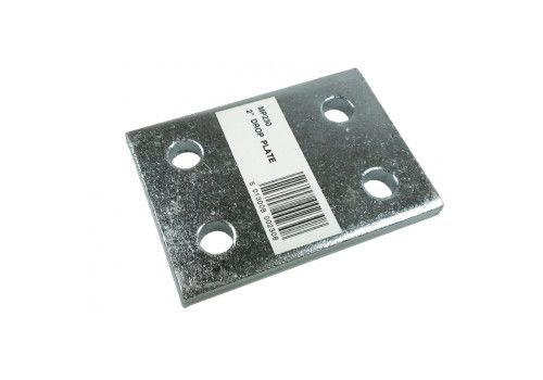 DROP PLATE ZINC PLATED 2"