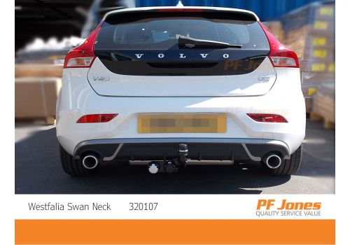 Volvo V40 2012 Onwards Westfalia Swan Neck Towbar