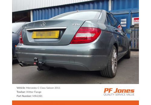 Mercedes C Class Estate (S204) 2007-2014 Witter Detachable Swan Towbar