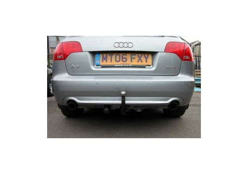 Audi A4 Cabrio 2005 on Westfalia Detachable Towbar