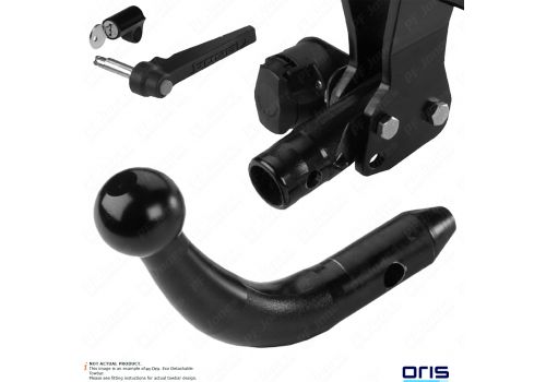 Citroen C4 Cactus Hatchback 2018 Onwards Oris Detachable Towbar