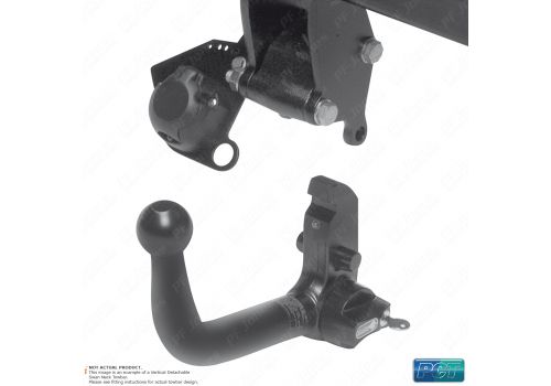 BMW 7 Series Saloon E65-E66 2005-2008 PCT Detachable Towbar