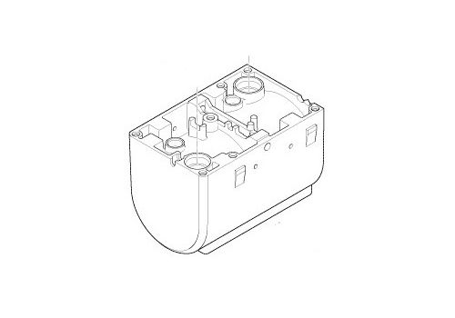Eberspacher hydronic D5WSC 12v heater casing/water jacket