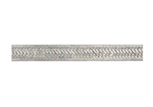 Flat 24mm Wide Tinned Copper Braid - 32/16/0.20mm, 16.0mm², 110A - 10m Coil 0-189-00