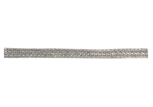 Flat 24mm Wide Tinned Copper Braid - 32/16/0.20mm, 16.0mm², 110A - 5m Coil 0-190-00