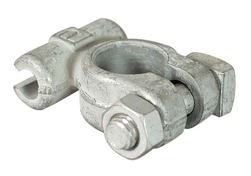 Positive Commercial Battery Terminals - drilled 11.1mm for 60mm² cable, 5-388-01