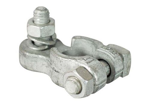 Negative Battery Lighting Terminals with Vertical 5/16" Whitworth Stud, Washer and Nut 6-100-01