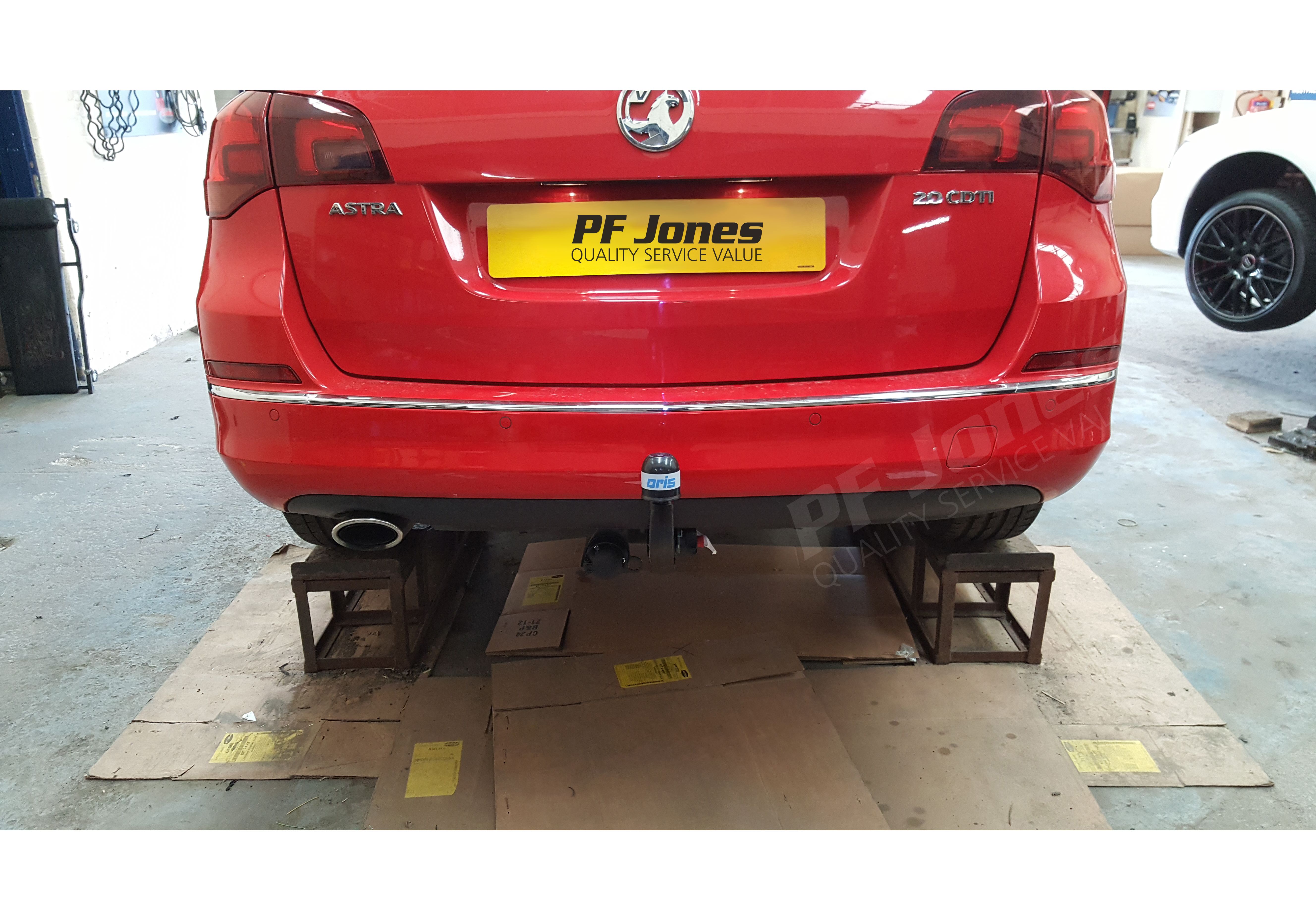 Vauxhall Astra J Sports Tourer 12 2010 10 2015 Oris Detachable Towbar