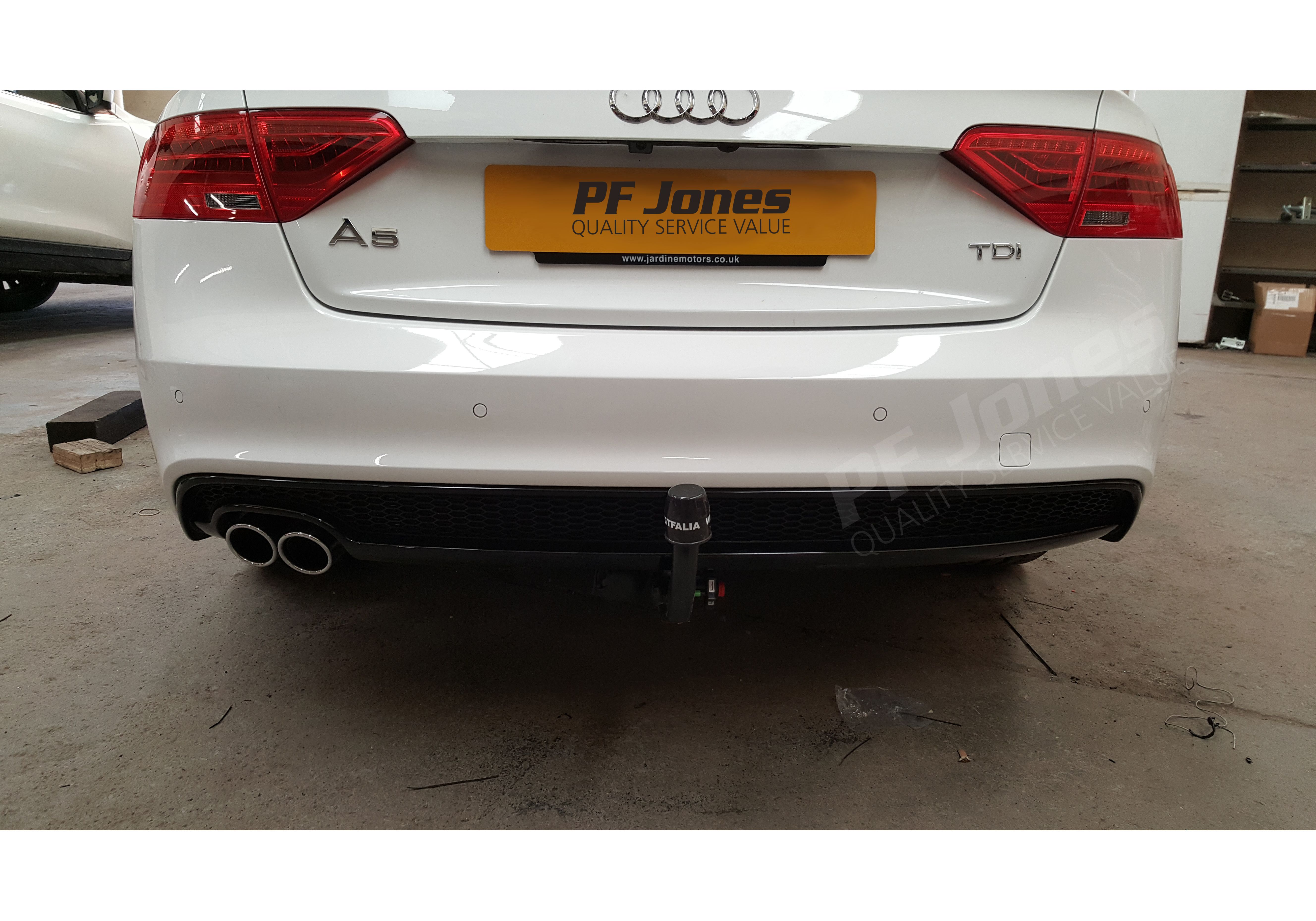 Audi A5 B8 Cabriolet 2009 2017 Westfalia Detachable Towbar