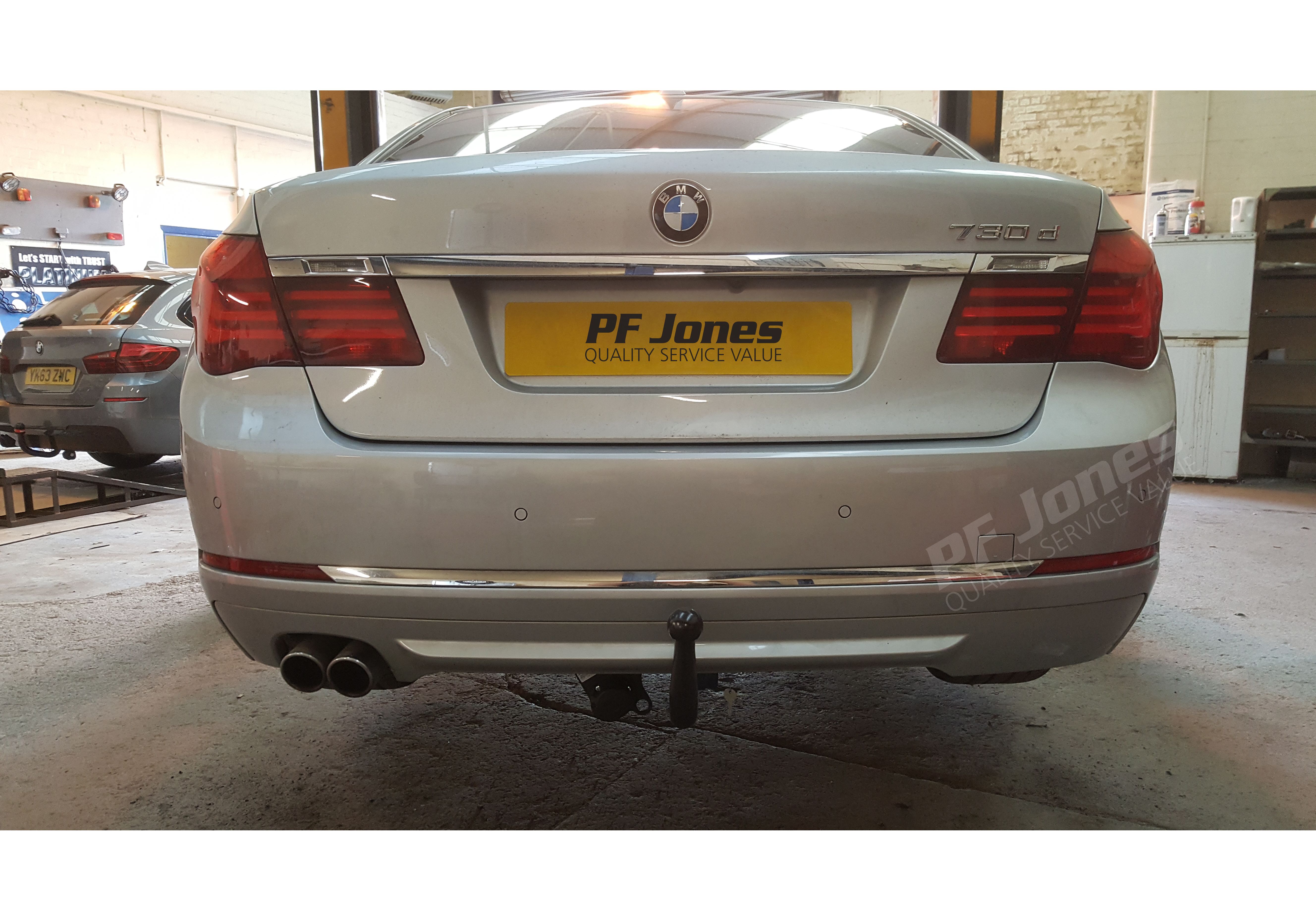 BMW 7 Series F01 2008 2015 PCT Detachable Towbar