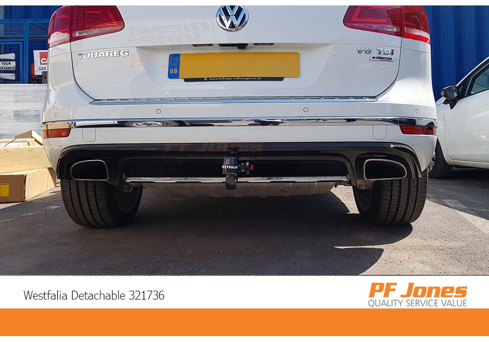 Volkswagen Touareg 2010 2018 Westfalia Detachable Towbar