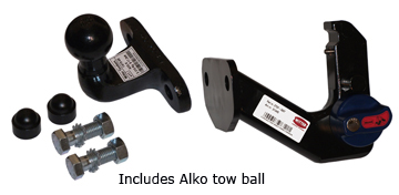 VW Golf IV Hatchback 1998-2004 Detachable Flange Tow Bar 